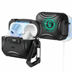 🔥 ESR AirPods Pro 2 Hülle Cyber-Serie Schwarz 🔥 Angebot bei HelloDeals