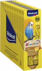 🦜🌿 Vitakraft Kräcker mit Ei und Grassamen 10x54g - Knabberstangen für Sittiche und Exoten Angebot bei HelloDeals
