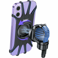 🚴‍♂️📱 Abnehmbare 360°verstellbare Fahrrad Handyhalterung - Universal Motorrad Handyhalterung Angebot bei HelloDeals