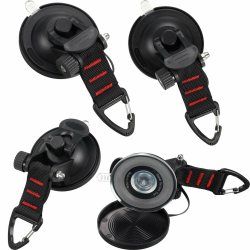 BBTO 4 Stücke Saugnapf Anker mit Befestigung Haken 🚗🏕️ Angebot bei HelloDeals