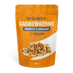 🌰 Amazon Cashewkerne geröstet & gesalzen, 150g (1er-Pack) 🌰 Angebot bei HelloDeals