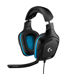 🎮 Logitech G432 Gaming-Headset | 7.1 Surround Sound | DTS Headphone:X 2.0 | Schwarz 🖤 Angebot bei HelloDeals