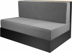 🚐🛋️ 2 Stück Camper Kissenbezüge (1 Set) - Hellgrau RV-Sitzbezüge Angebot bei HelloDeals