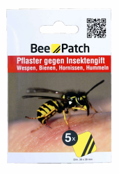 🐝 Bee-Patch Bienen- und Wespenpflaster (5 St.) 🐝 Angebot bei HelloDeals