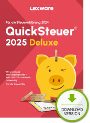 🚀 Angebot: QuickSteuer Deluxe 2025 (für Steuerjahr 2024) 🎉 Angebot bei HelloDeals