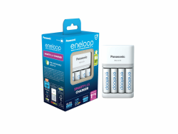 🔋🔌 Eneloop SmartPlus Ladegerät inkl. 4 AA Akkus 🌞🌿 Angebot bei HelloDeals