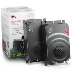 🚗🔋 Gardigo® Marderschreck Marder-Frei Mobil - 2er Set | Batteriebetrieben Angebot bei HelloDeals