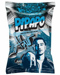 🌻 Pipapo Sonnenblumenkerne, Aller Amos, 100g, Blau-Weiß Design | Salzig | S-Mann 🌟 Angebot bei HelloDeals