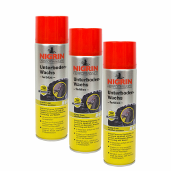 🚗💨 NIGRIN 3X 74063 Performance Unterboden-Wachs, farblos 500 ml - Spezialangebot! 🌟 Angebot bei HelloDeals