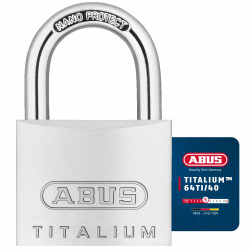 🔒 ABUS Vorhängeschloss Titalium 64TI/40 - Sicher und zuverlässig! 🔒 Angebot bei HelloDeals