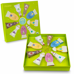 Creano Bio Kräutertee Geschenkset „Niedliche Osterfiguren“ 🐰🌼 - 9 Ostertee Pyramiden-Teebeutel in 9 unterschiedlichen Sorten - 22,5g - NEUHEIT 2025 Angebot bei HelloDeals