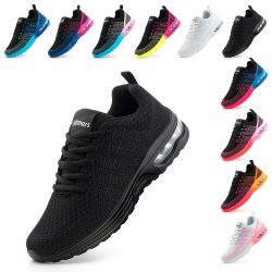 Hitmars Laufschuhe Damen 👟 Sportschuhe Luftpolster Atmungsaktiv Turnschuhe Angebot bei HelloDeals