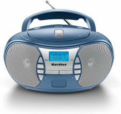 🔊 Karcher RR 5025-C tragbares CD Radio - Kinder- und Erwachsenenunterhaltung 🎶 Angebot bei HelloDeals