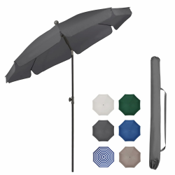 🌞🌂 Sekey Sonnenschirm Balkon 200cm mit Schutzhülle - UV-Schutz bis UPF 50+ 🌞🌂 Angebot bei HelloDeals
