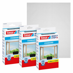 tesa Insect Stop Standard Fliegengitter - 3er Pack 🦟🪰🪲 Angebot bei HelloDeals