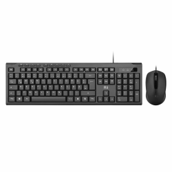 Rii Kabelgebundenes Tastatur-Maus-Set 🖱️💻 Angebot bei HelloDeals