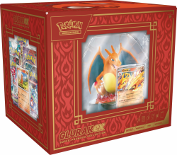 Pokémon-Sammelkartenspiel: Super-Premium-Kollektion Glurak-ex 🌟 Angebot bei HelloDeals