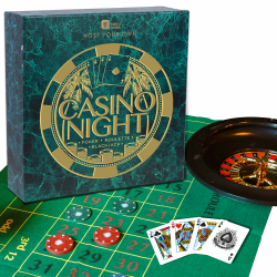 🎲 Talking Tables Casino Night Game Kit - Glücksspielset für Erwachsene 🎰 Angebot bei HelloDeals