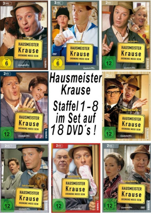 Hausmeister Krause - Ordnung muss sein - Die komplette Serie - Staffeln 1-8 im Set (DVD)