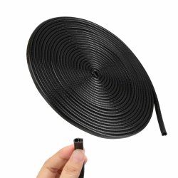 🚗 Kantenschutz für Bleche - U-Form Gummi 10m Schwarz Angebot bei HelloDeals