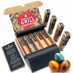 TIMBER TASTE® Grill Gewürze Geschenkset Männer 🌶️🔥 | BBQ Ostergeschenke | Geschenk Mann & Frau 2025 Angebot bei HelloDeals