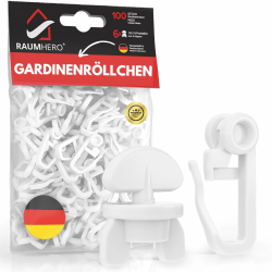 🏠🪞 Raumhero® Gardinenröllchen für Schiene - 100% Made in Germany Angebot bei HelloDeals