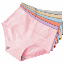 🌟 Angebot: Damen Unterhosen, 6er Pack Hohe Taille Slips aus Baumwolle Angebot bei HelloDeals
