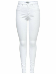 NUR für Damen Skinny Jeans ONLROYAL Hohe Taille Skinny Fit Jeans M / 30L Weiß 🌟👖 Angebot bei HelloDeals