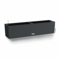 LECHUZA BALCONERA Cottage 80 granit 15612, 79x19x19 cm 🌿🌞 Angebot bei HelloDeals