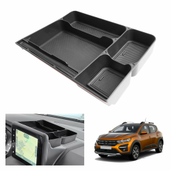 🚗 GAFAT Dacia Sandero 3/Stepway 3/Jogger 2021-2025 8 Zoll Mittelkonsole Aufbewahrungsbox 🛍️ Angebot bei HelloDeals