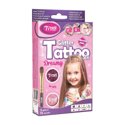 🌟 Tytoo Glitzertattoo Set für Mädchen 🎨 15 Schablonen 🌈 Sicher und langlebig 🌟 Angebot bei HelloDeals