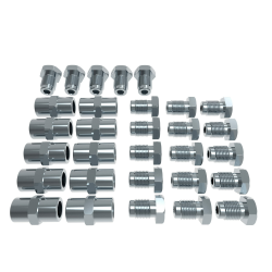 20x Verschraubung + 10x Verbinder für 4,75mm Bremsleitung 🚗 Bördel F M10 x 1 Profi Bremsleitungsverbinder SET DIN/ISO 1651 konform Angebot bei HelloDeals