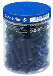 🖋️🔵 Schneider 6803 Tintenpatronen (100 Stück) Deal 🌟 Angebot bei HelloDeals