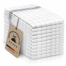 🌟 ZOLLNER 10er Set Geschirrtücher Baumwolle 50x70 cm 🌟 Angebot bei HelloDeals