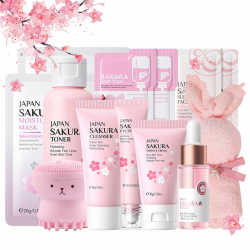 🌸 Japan Sakura Hautpflege Set für Teenager-Mädchen 🌸 Angebot bei HelloDeals