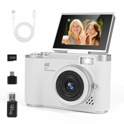 Digitalkamera 1080P Fotokamera 48MP Kamera Fotoapparat Tragbare Kompaktkamera 📸 Angebot bei HelloDeals