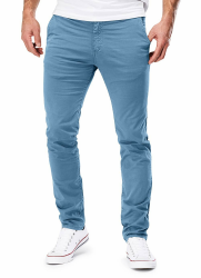 👖🌟 MERISH Chino Herren Slim Fit Chinohose Stretch Designer Hose Neu 401 - Perfekte Passform und Stil Angebot bei HelloDeals