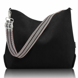 Damen Große Cord Shopper Tasche 👜🌟 | Verstellbarer Schultergurt | Vielseitig & Stilvoll Angebot bei HelloDeals
