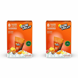 🍧 Sonderangebot: Sun Lolly Wassereis Exotisch (8 x 60ml) Angebot bei HelloDeals