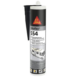 🔧🏗️ Sika Montageklebstoff Sikaflex-554 Schwarz - 300 ml - Ideal für große Bauteile und hohe dynamische Belastung Angebot bei HelloDeals