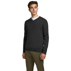 🔥 Sale: JACK & JONES Herren Strickpullover in Dunkelgrau 🔥 Angebot bei HelloDeals