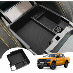 🚗 GAFAT Kompatibel mit Neu Ford Ranger T9 2023 2024 2025 Mittelkonsole Aufbewahrungsbox 🛠️ Angebot bei HelloDeals