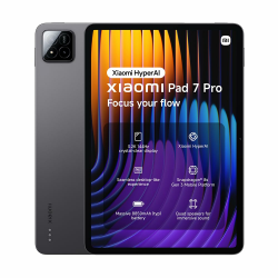 Xiaomi Pad 7 Pro Tablet, 11.2 Zoll, 8+256GB, Grau, 3.2K 144Hz Display, Snapdragon 8s Gen 3, 8850mAh Akku, 67W HyperCharge, HyperAI, Quad-Lautsprecher, Nahtloses Desktop-ähnliches Erlebnis Angebot bei HelloDeals