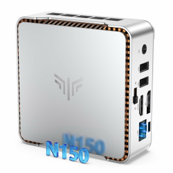 NiPoGi E2 Mini PC 16 GB DDR4 1024 GB M.2 SSD, Ιntel Twin Lake N150(bis zu 3,6 GHz) Mini Desktop Computer W-11 Pro, 4K@60Hz Dual Display, HDMI 2.0, DP, Dual-WiFi, Micro-PC mit VESA für Schule/Büro. Angebot bei HelloDeals