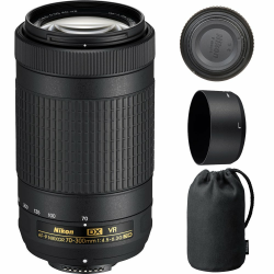 Nikon AF-P DX NIKKOR 70-300mm f/4.5-6.3G ED VR Lens 20062B - (Generalüberholt) Angebot bei HelloDeals
