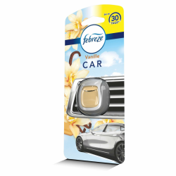 Febreze Auto Lufterfrischer (2 ml) Vanille, Starterset, Auto Duft gegen Gerüche (Verpackung kann variieren) Angebot bei HelloDeals