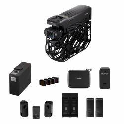 HOVERAir X1 PROMAX Action Cam 8K, drohne mit Kamera mit über 10 vollautomatischen Flugmodi, 42 KM/H Verfolgungsgeschwindigkeit, Fliegen überall mit OmniTerrain, Rückkollisions-Erkennung (Ski Kombo) Angebot bei HelloDeals