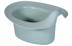 Kindsgut Abhaltetöpfchen für Babys, Babytopf WC/Klo, hochwertige Qualität und dezente Farben, abhalten und windelfrei, Aquamarin Angebot bei HelloDeals