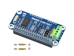 RS485 CAN HAT für Raspberry Pi 4B/3B+/3B/2B/B+/A+/Zero W/Zero WH, Ermöglicht Fernkommunikation über RS485/CAN Funktion, Onboard CAN Controller MCP2515 über SPI Schnittstelle, Transceiver SN65HVD230 Angebot bei HelloDeals