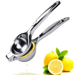 7 cm Zitronenpresse Handpresse, Zitruspresse Manuell, Anti-Ätzmittel, Durchmesser Lemon Squeezer, Schweres Saftpresse Manuell für Bar, Küche, Restaurant, Langlebig Angebot bei HelloDeals